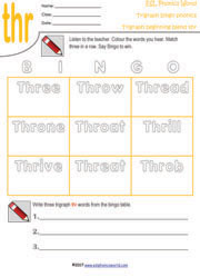 trigraph-thr-bingo-worksheet